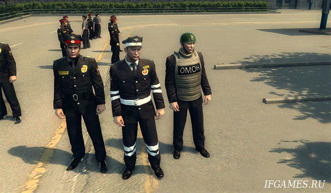 Мод русские полицейские для Mafia 2