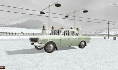 ГАЗ 24 Taxi Mod в Mafia 1