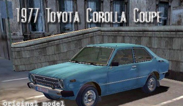 
Mafia – 1977 Toyota Corolla Coupe Car Mod 
