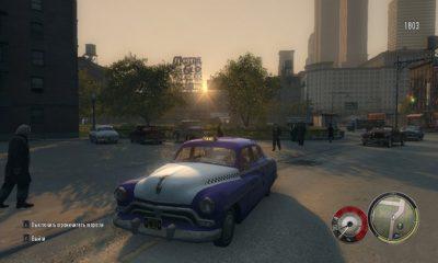 New Purple Taxi Mod в Mafia 2